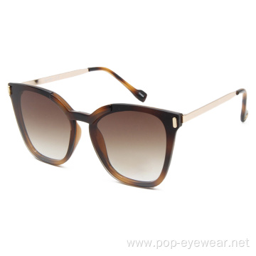 Fashion Round Sunglasses for Women cateye Vintage Shades